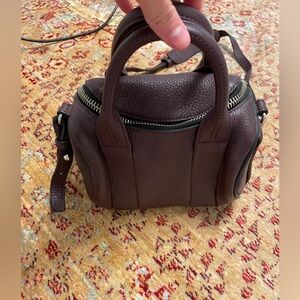 Alexander Wang Mini Rockie Pebbled Lambskin Purse